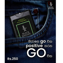Load image into Gallery viewer, ICL Black Knight Fresh Extreme Pocket Perfume 18.5ml