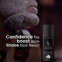 Load image into Gallery viewer, ICL Black Knight Shaving Foam Regular 180ml