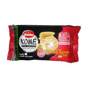 Munchee Kome Rice Cracker  Cheese & Chilli  45g