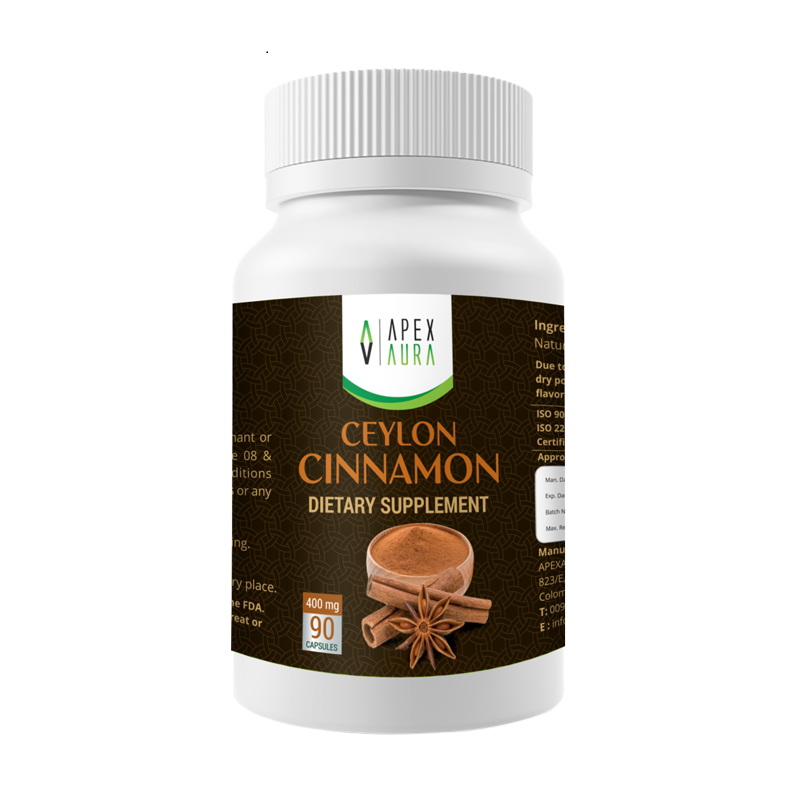 Apex Aura Ceylon Cinnamon Dietary Supplement