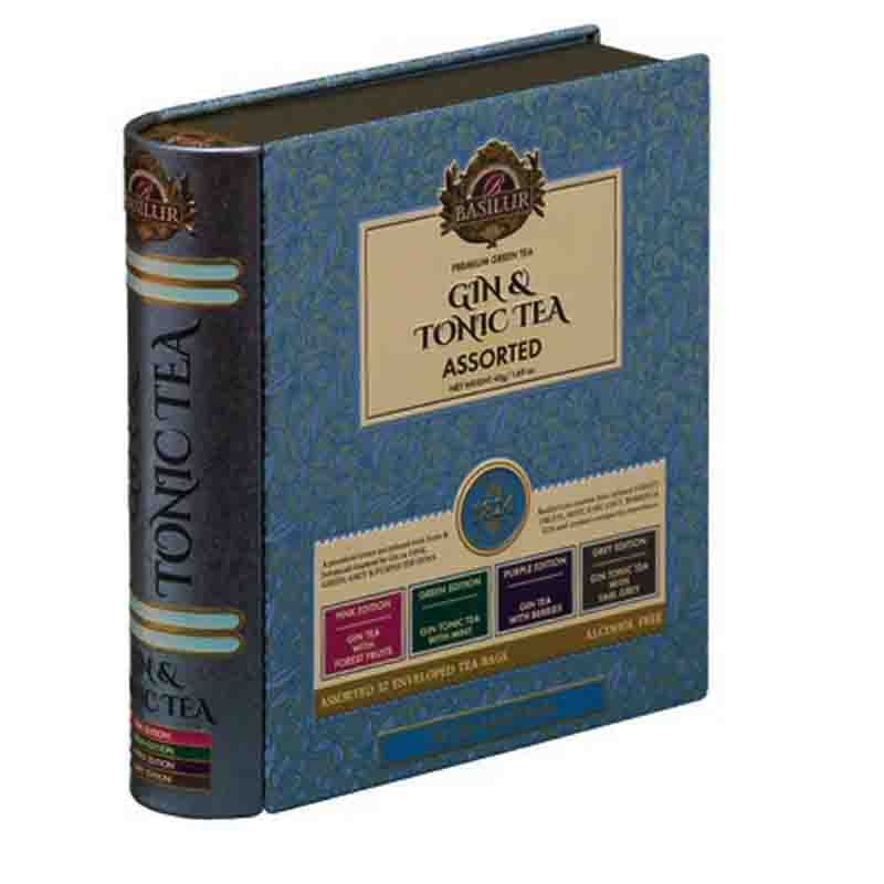 Basilur Gin & Tonic  Tea  Bags - 1.5g - Blue  Edition
