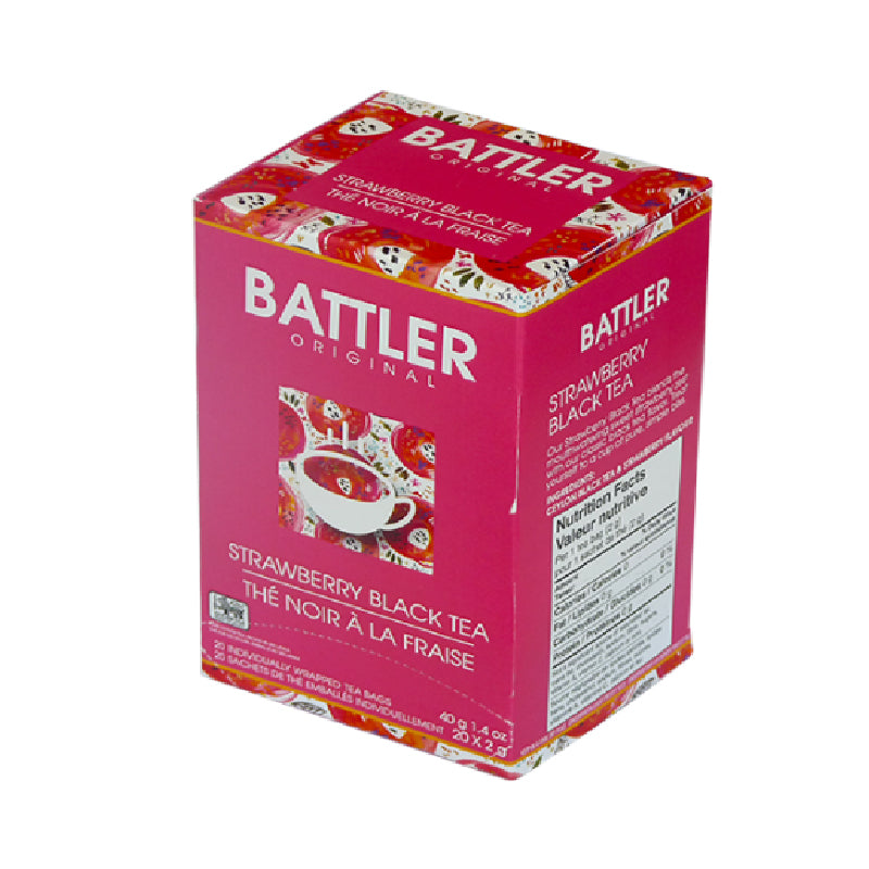 Battler Original - Envelope Tea Bag - Strawberry Black Tea (20 x 2g ...