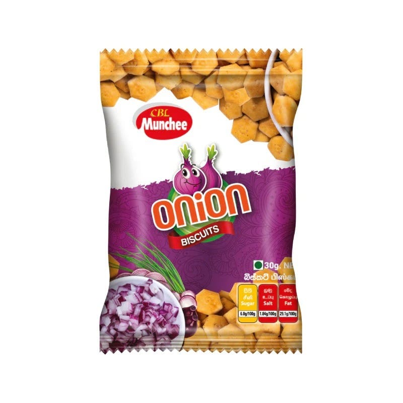 Munchee Onion Biscuits  - 30g
