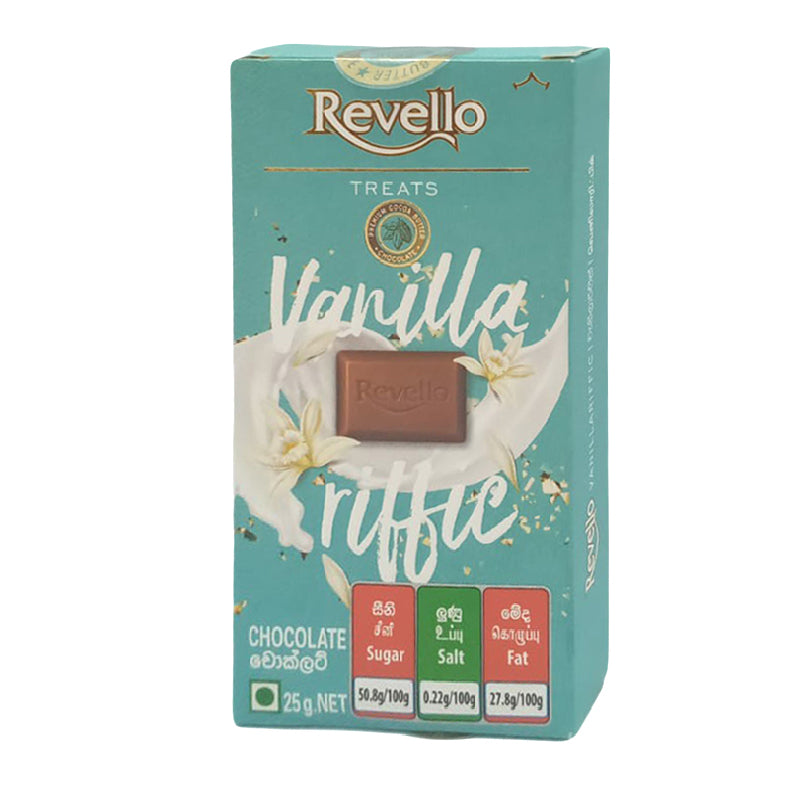 Revello Treats Vanilla (Chocolate) 25g
