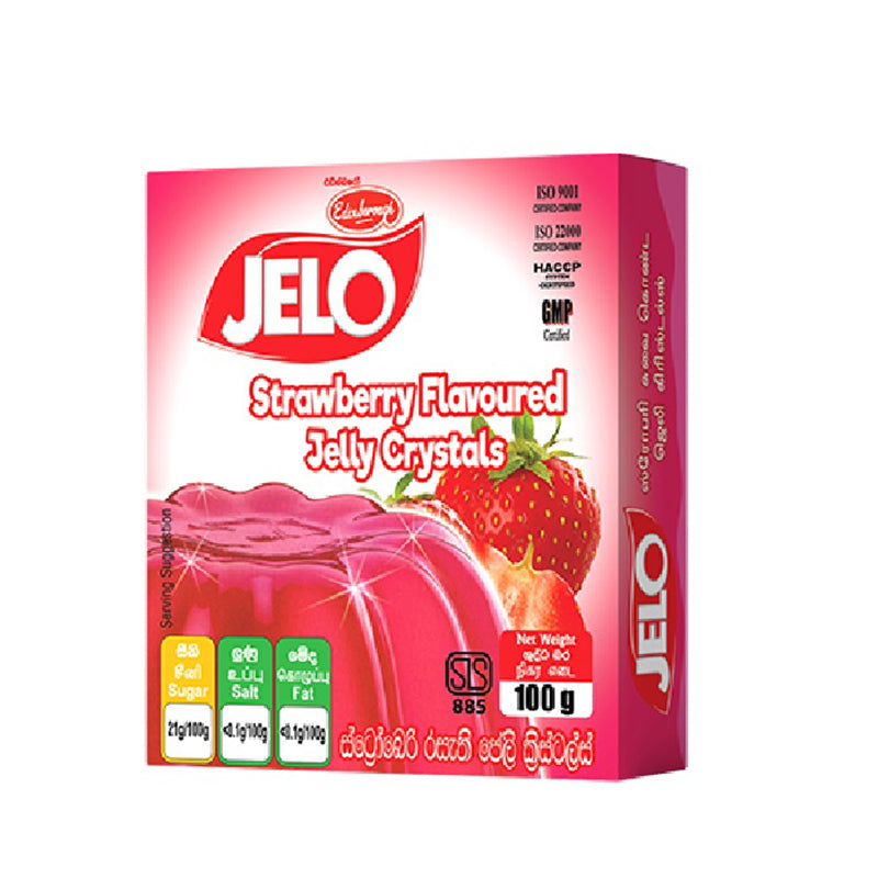 Edinborough Strawberry Jelly 100g