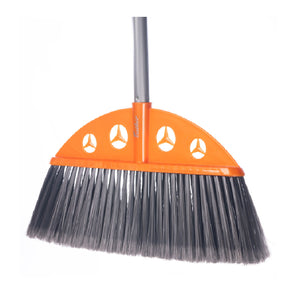 Indoor Broom (Design) 120cm plastic coated metal handle - Feather Brand