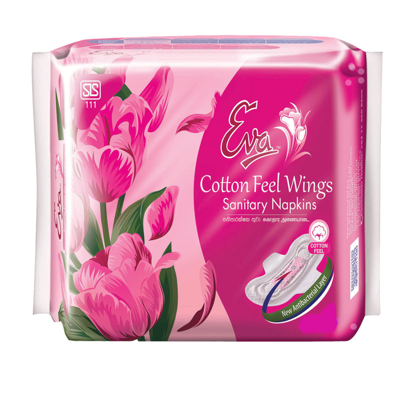 Eva Cotton Feel Wings 8's