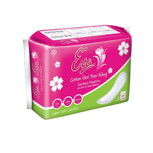 Eva Sanitary Napkins Cotton Feel Non Wings 20S