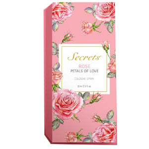 සීක්‍රට් රෝස් කොලොන් ස්ප්‍රේ - 30ml