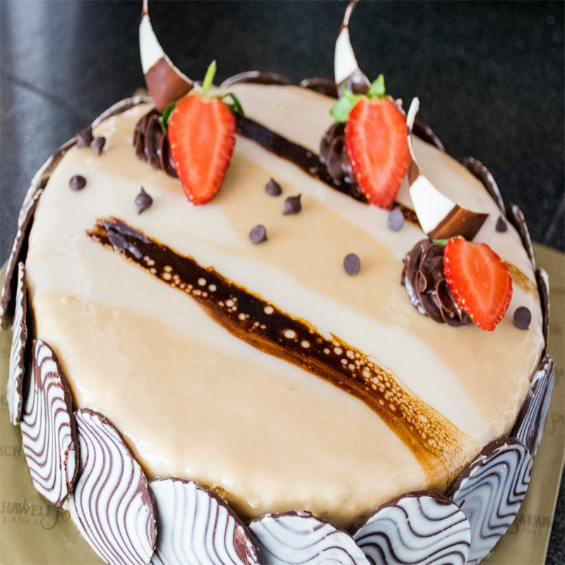 Ebony & Ivory Cake  1kg