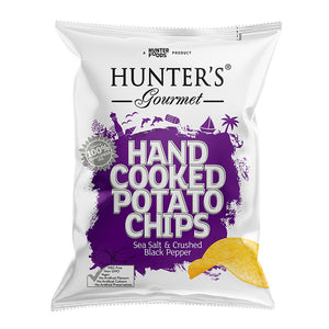 Hunter's Potato Chips Sea Salt & Black Pepper 40g