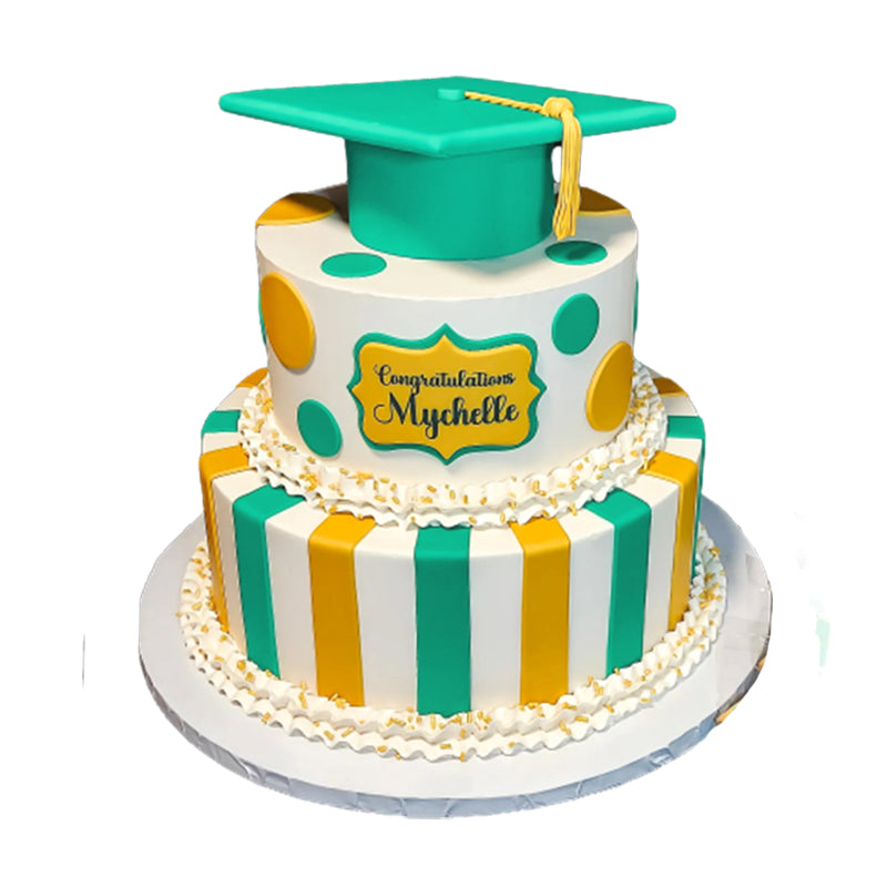 Elegant Graduation Cake 3kg