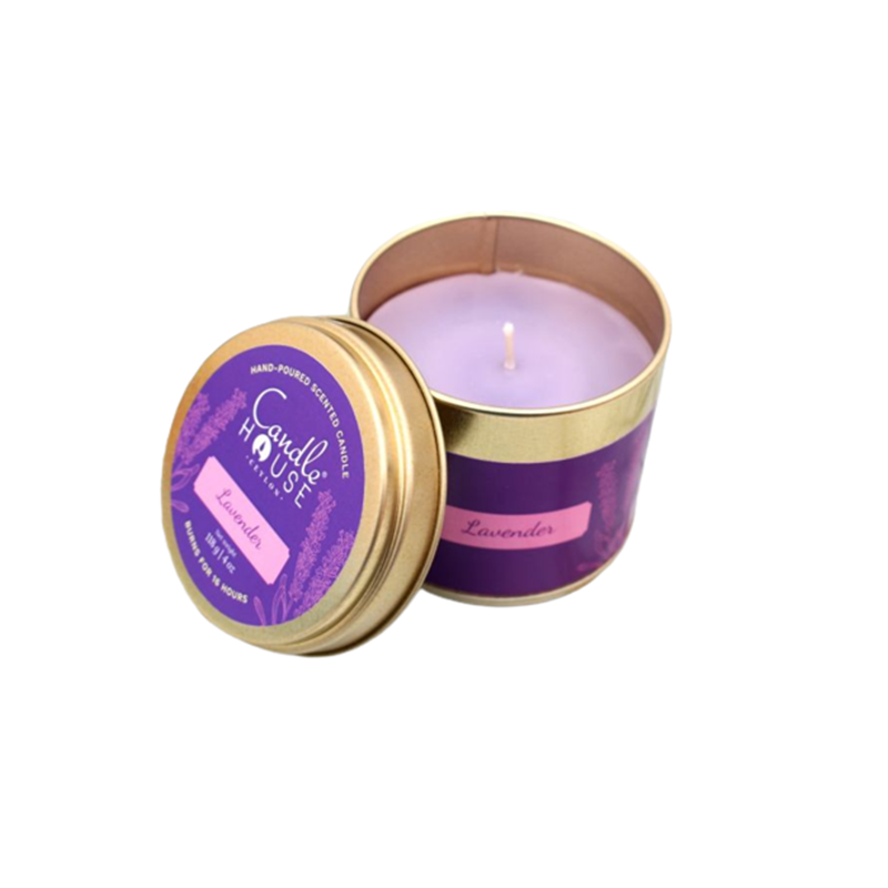 Fragrance Tin Candle - Lavender