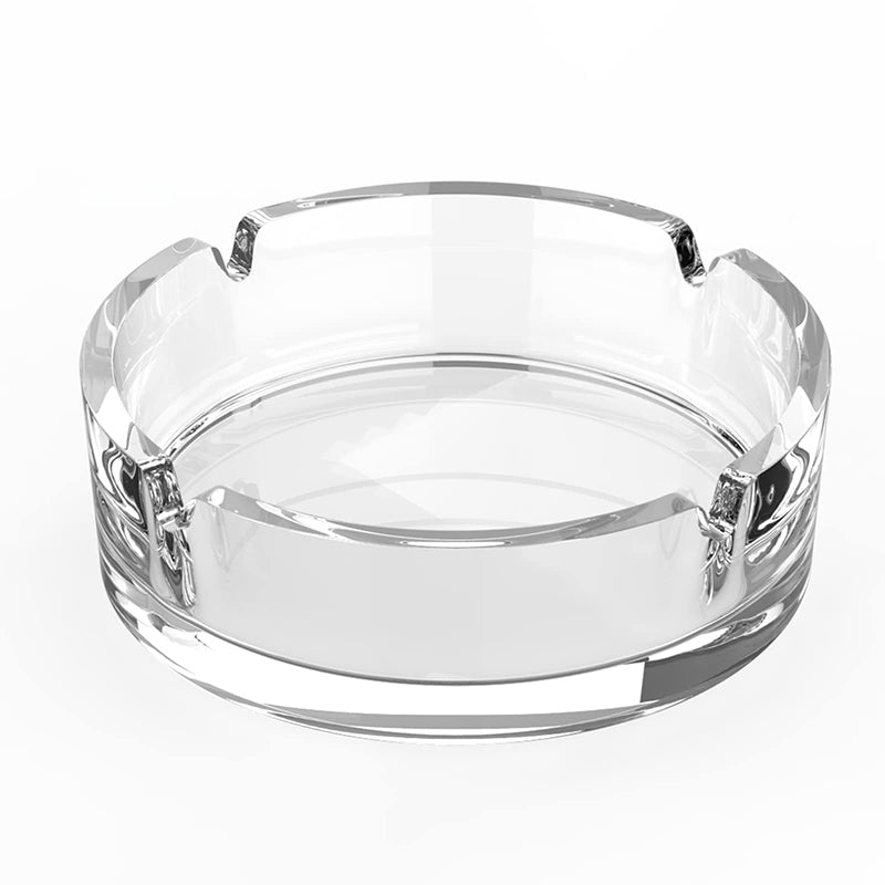 Glass Ashtray Clear Design