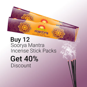 Special Offer - Mantra Incense  40%  Off