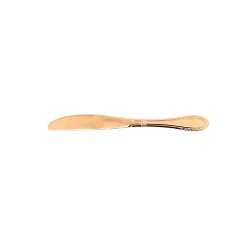 Stainless Steel Gold Plated Butter Knife