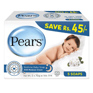 Pears Bedtime Baby Soap Multipack 70g x 5