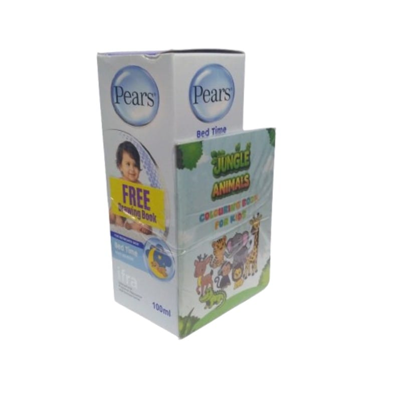 Pears Bedtime Baby Cologne 100ml (FREE- DRAWING BOOK)