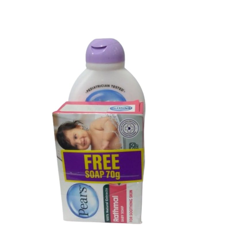 Pears Pure & Gentle Baby Cream 100ml (FREE SOAP)