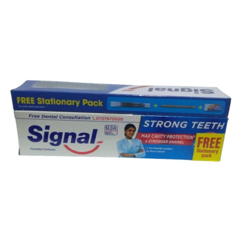 Signal Strong Teeth 120g (FREE STATIONARY PACK)