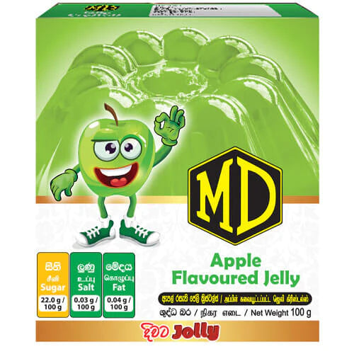 Jelly Crystal Apple Jelly 100g