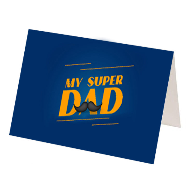 My Super Dad Card