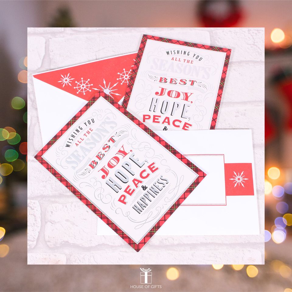 Christmas Card - Joy, Hope & Peace
