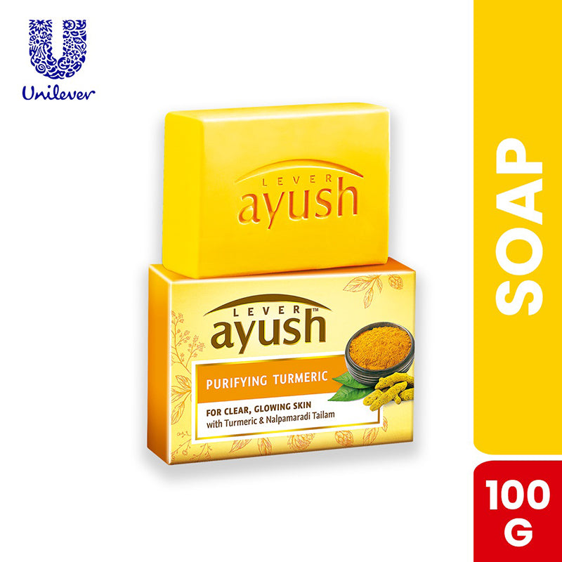 Ayush Turmeric Soap 100g