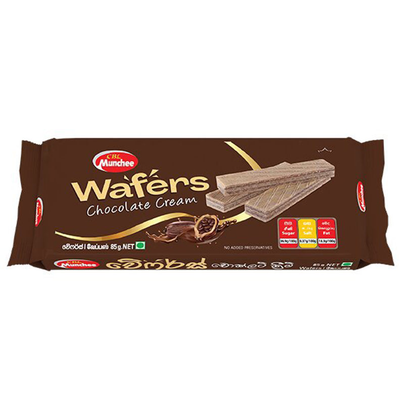 Munchee Chocolate Cream Wafers 85g