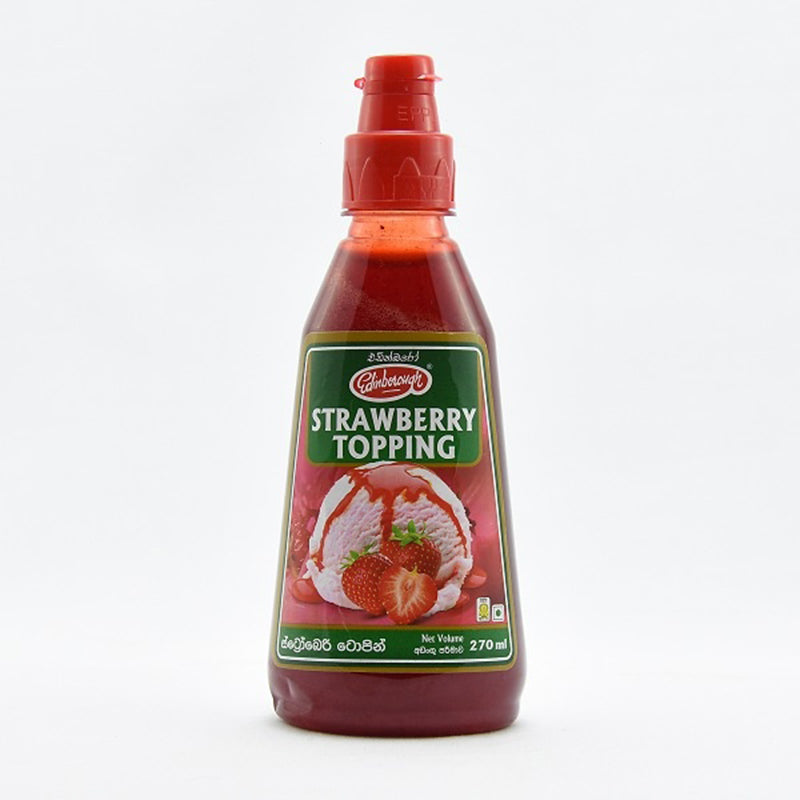 Edinborough Strawberry Topping 270ml