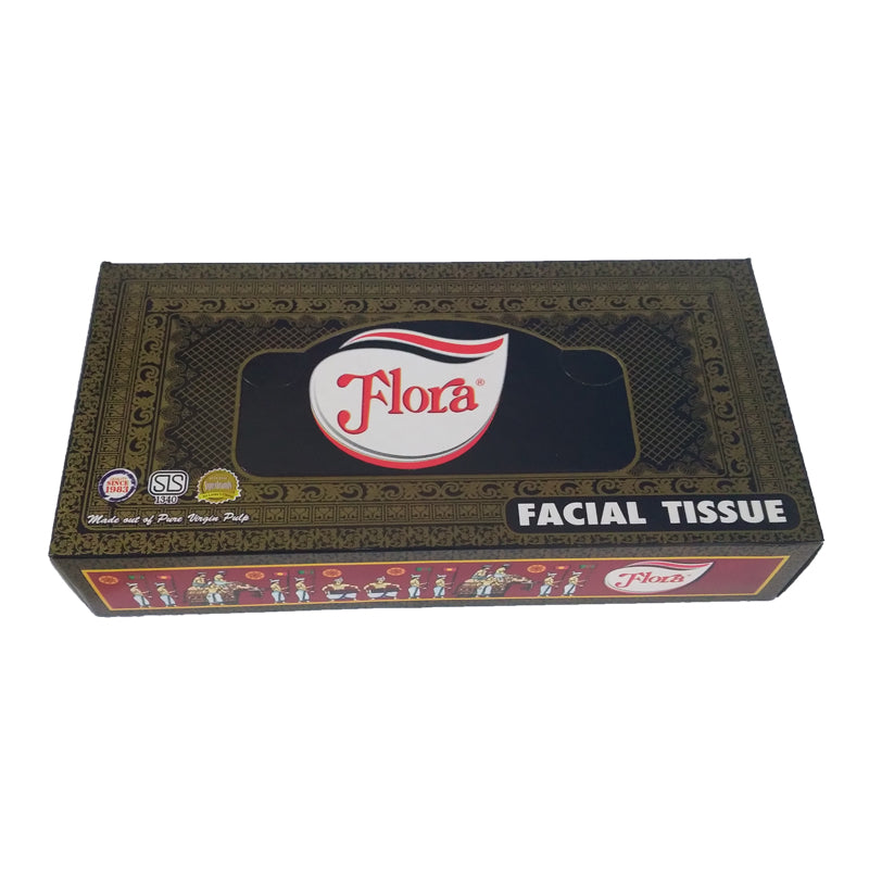 Flora Facial Tissue 2ply 100'S