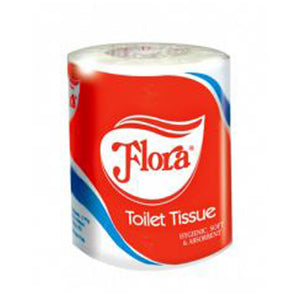 Flora Toilet Paper Roll 2 Ply-  34M