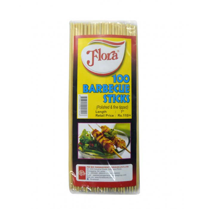 Flora Wooden BBQ Sticks 7