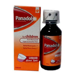 Panadol Syrup 100ml (Fruit Flavoured Sugar & Alcohol Free)
