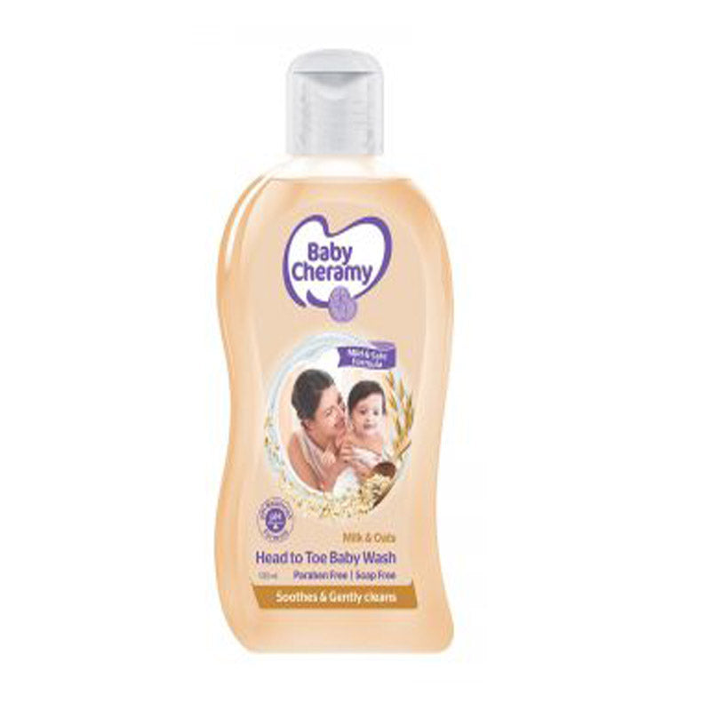 Baby Cheramy Milk & Oats Head to Toe  100ml