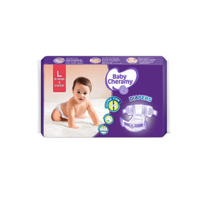 Baby Cheramy Diaper Large (4 Pcs)