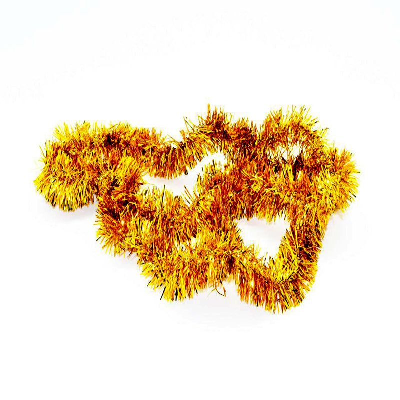 Christmas Streamer Single Colour - Gold