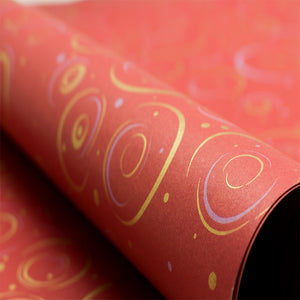 Wrapping Paper - Red Colour