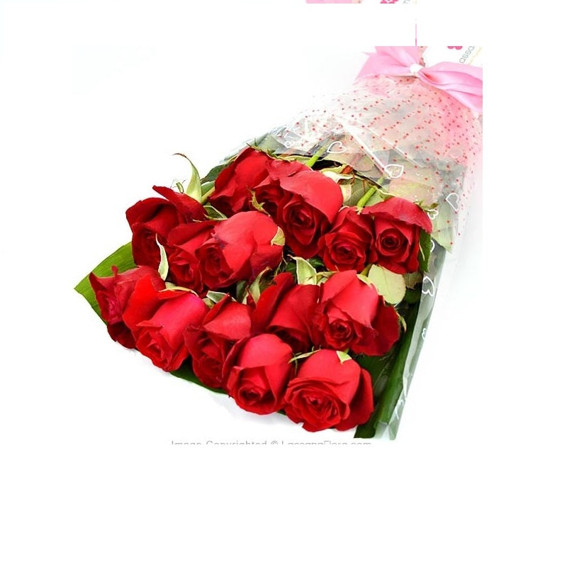 රතු රෝස මල් සරල බව