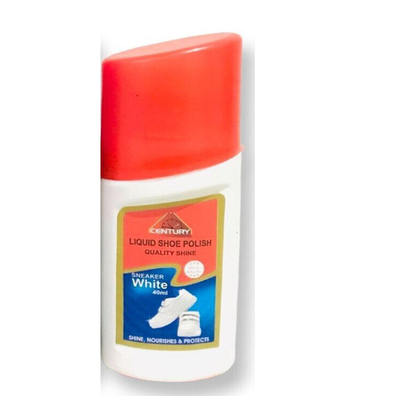 Century Shoe Polish White Liquid  40ml