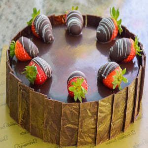 Chocolate Strawberry Cake 1kg