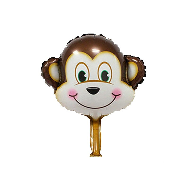 16inch Animal Face Foil Balloon - Monkey
