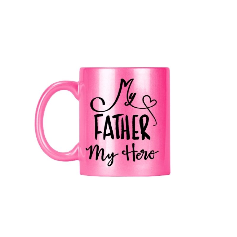 My Father My Hero - Glitter Mug