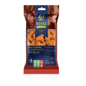 Hot & Spicy Cashew Nuts Pack  50g
