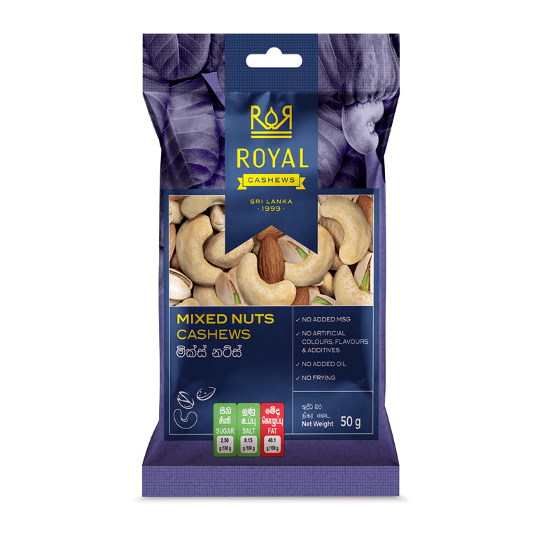 Mixed Nuts Cashew Pack  50g