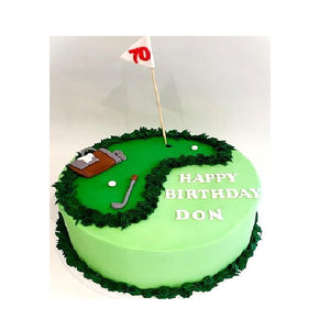 Golf Birthday cake 1kg