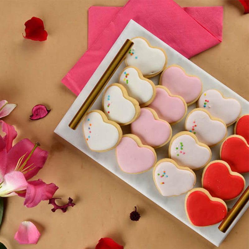 Mini Heart Cookie Assortment