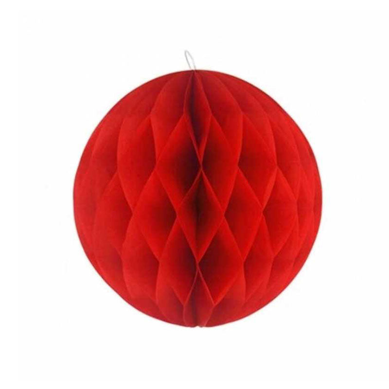 1 Pcs Honeycomb Ball Red