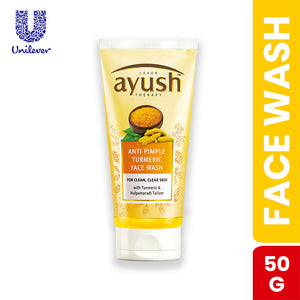 Ayush Anti Pimple Turmeric Face Wash 50g
