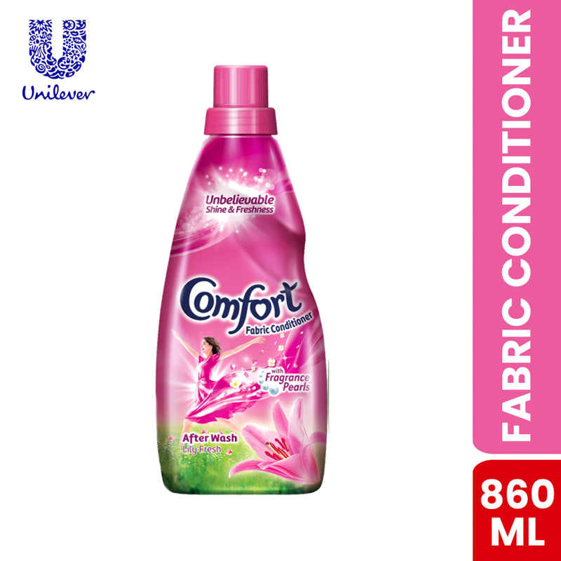 Comfort After Wash Lily Fabric Conditioner (Pink) 860ml